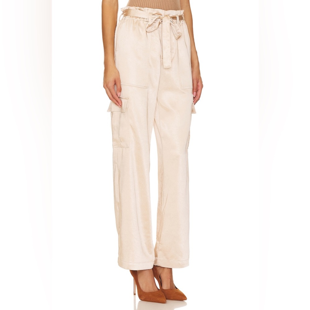 NWT Sanctuary Satin All Tied Up Cargo Pant
